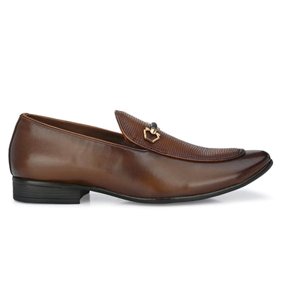 Egoss Buckled Formal Loafers For Men | Buckle Formal Shoes