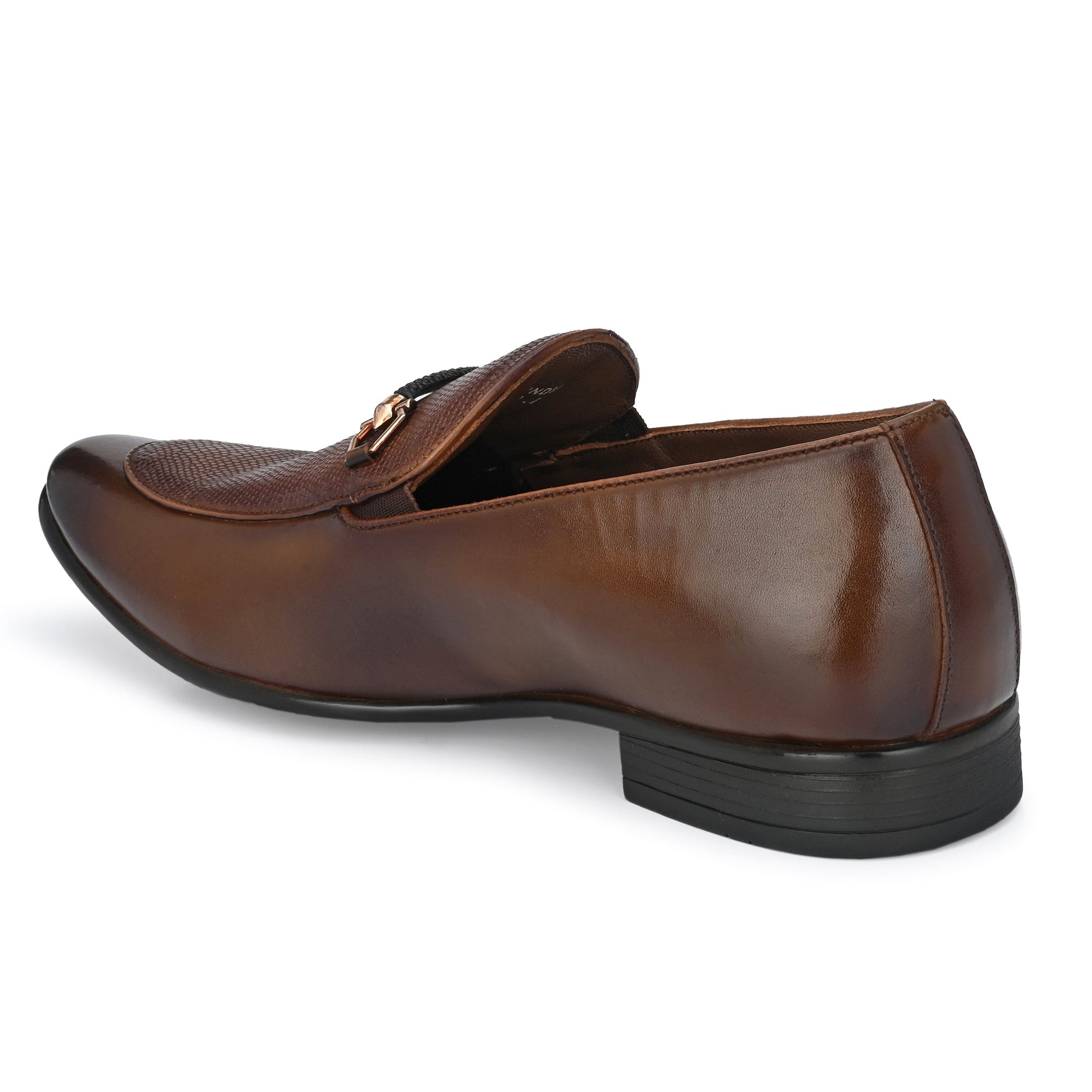 Egoss Buckled Formal Loafers For Men | Buckle Formal Shoes