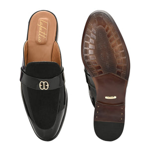 Stallion Slip-On Mules by Lafattio