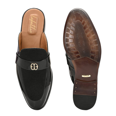 Stallion Slip-On Mules by Lafattio