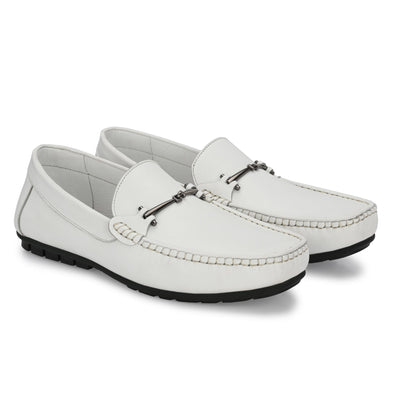 Egoss Casual Leather Loafers Shoes For Men