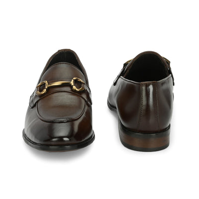 Egoss Buckled Loafers For Men
