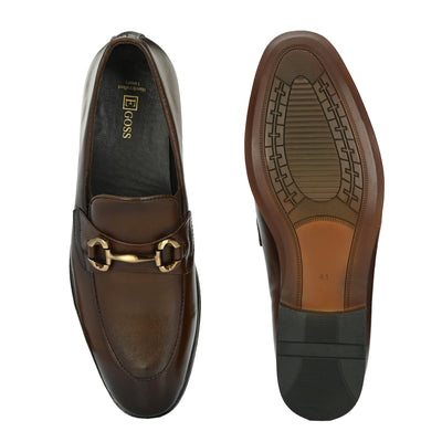 Egoss Buckled Loafers For Men