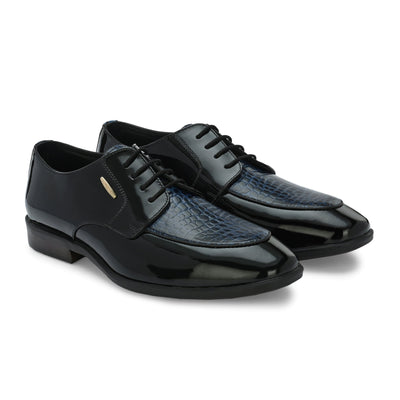 Egoss Platinum Lace-Up Shoes For Men