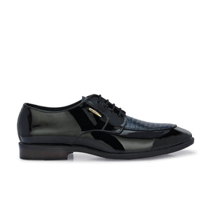 Egoss Platinum Lace-Up Shoes For Men