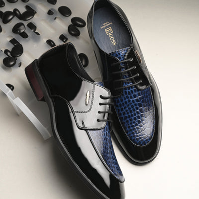 Egoss Platinum Lace-Up Shoes For Men