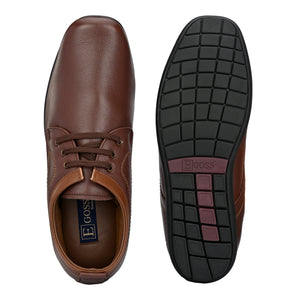 Egoss Casual Genuine Leather Derby Shoes For Men