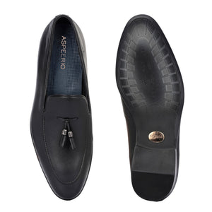 Rover Tassel Loafers by Aspeerio