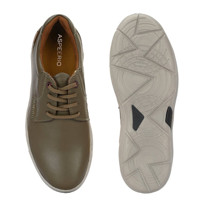 Moonwalk Lace-Up Sneakers by Aspeerio
