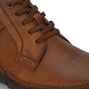 Mudtrail Lace-Up Low Ankle Boots by Aspeerio