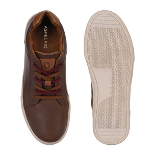 Moonwalk Lace-Up Sneakers by Aspeerio