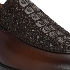 Titanium Party Loafers by Aspeerio