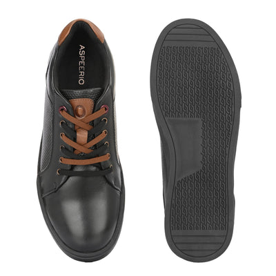 Moonwalk Lace-Up Sneakers by Aspeerio