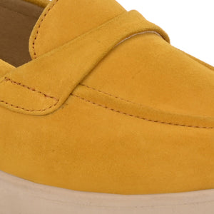 Aero-Glam Suede Loafers by Lady Boss
