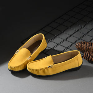 Santorini Suede Loafers by Lady Boss