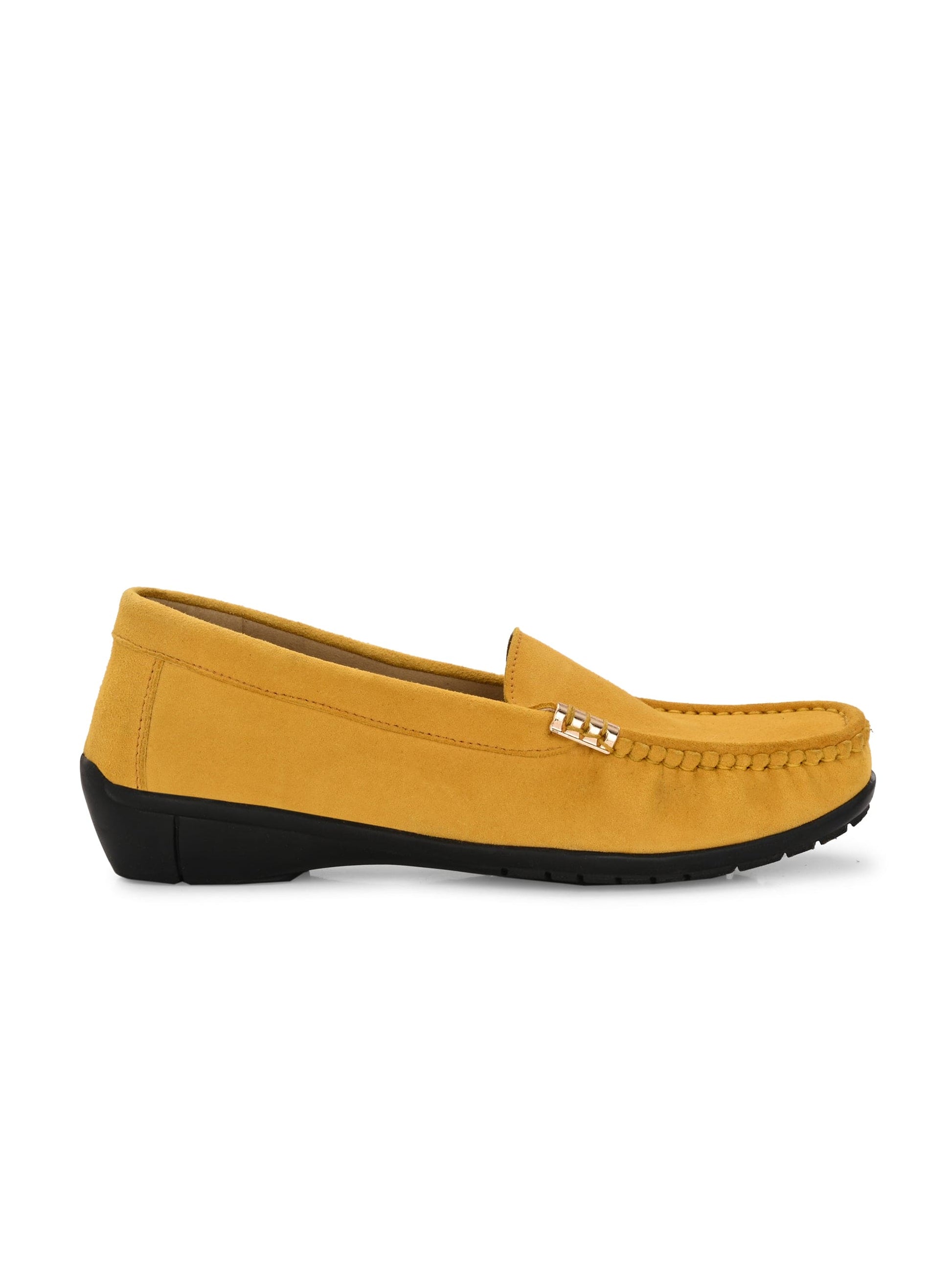 Santorini Suede Loafers by Lady Boss