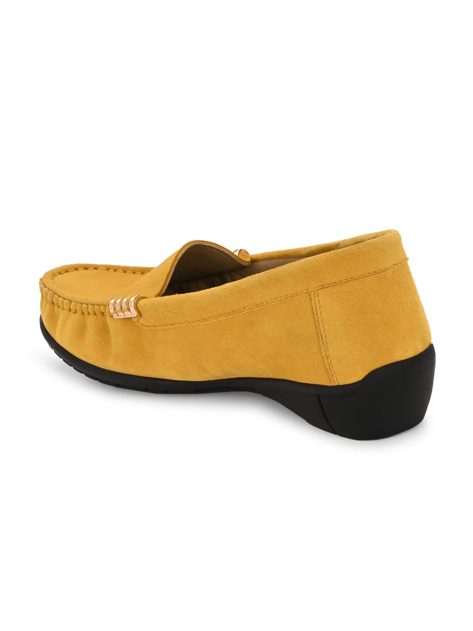 Santorini Suede Loafers by Lady Boss