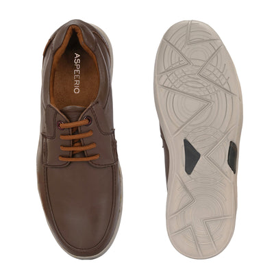 Moonwalk Lace-Up Sneakers by Aspeerio