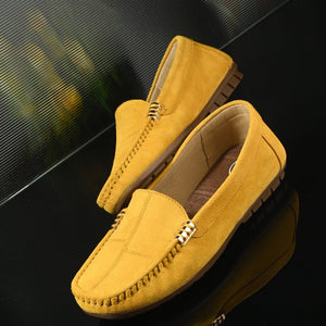 Marbella Suede Loafers by Lady Boss
