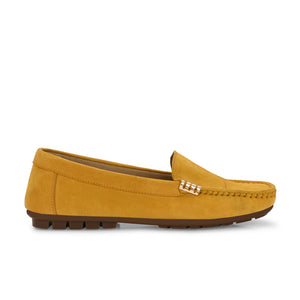 Marbella Suede Loafers by Lady Boss
