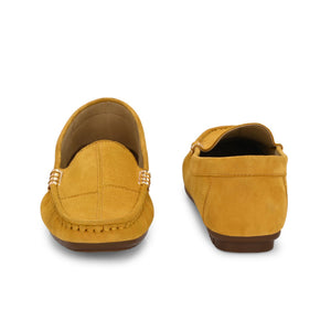 Marbella Suede Loafers by Lady Boss