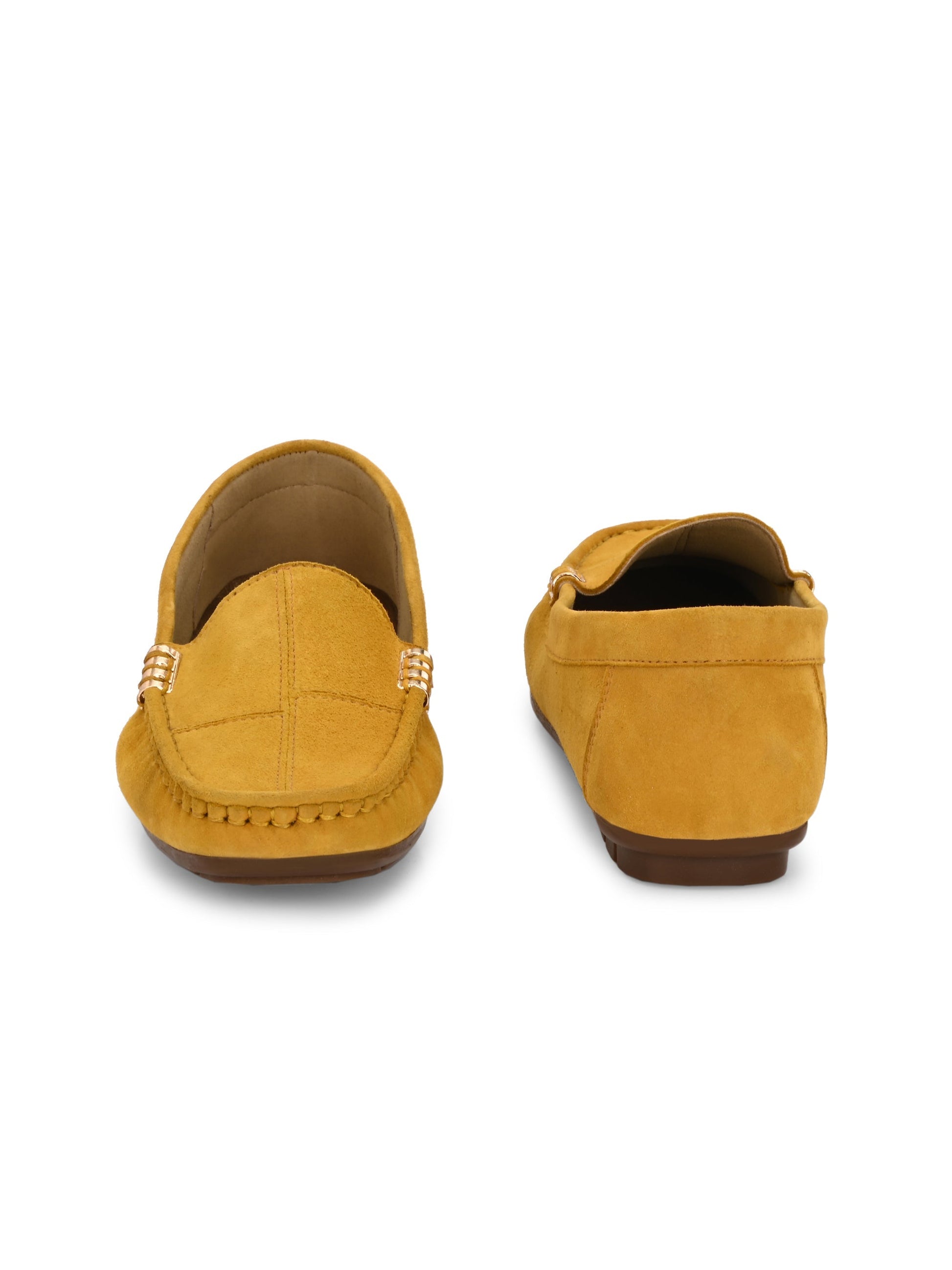 Marbella Suede Loafers by Lady Boss