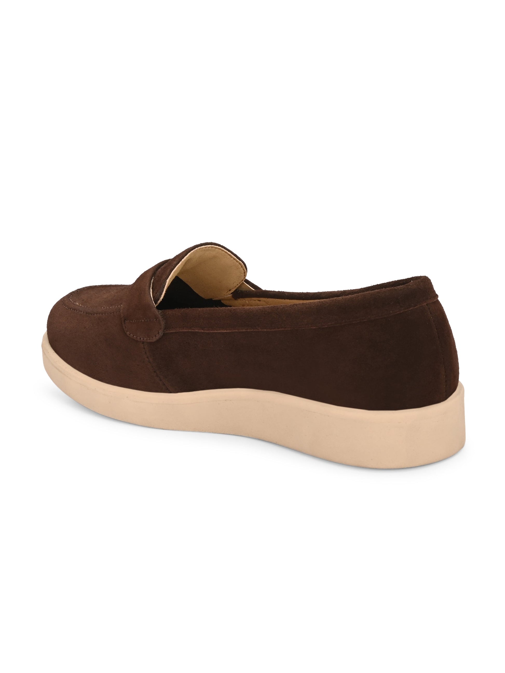Aero-Glam Suede Loafers by Lady Boss