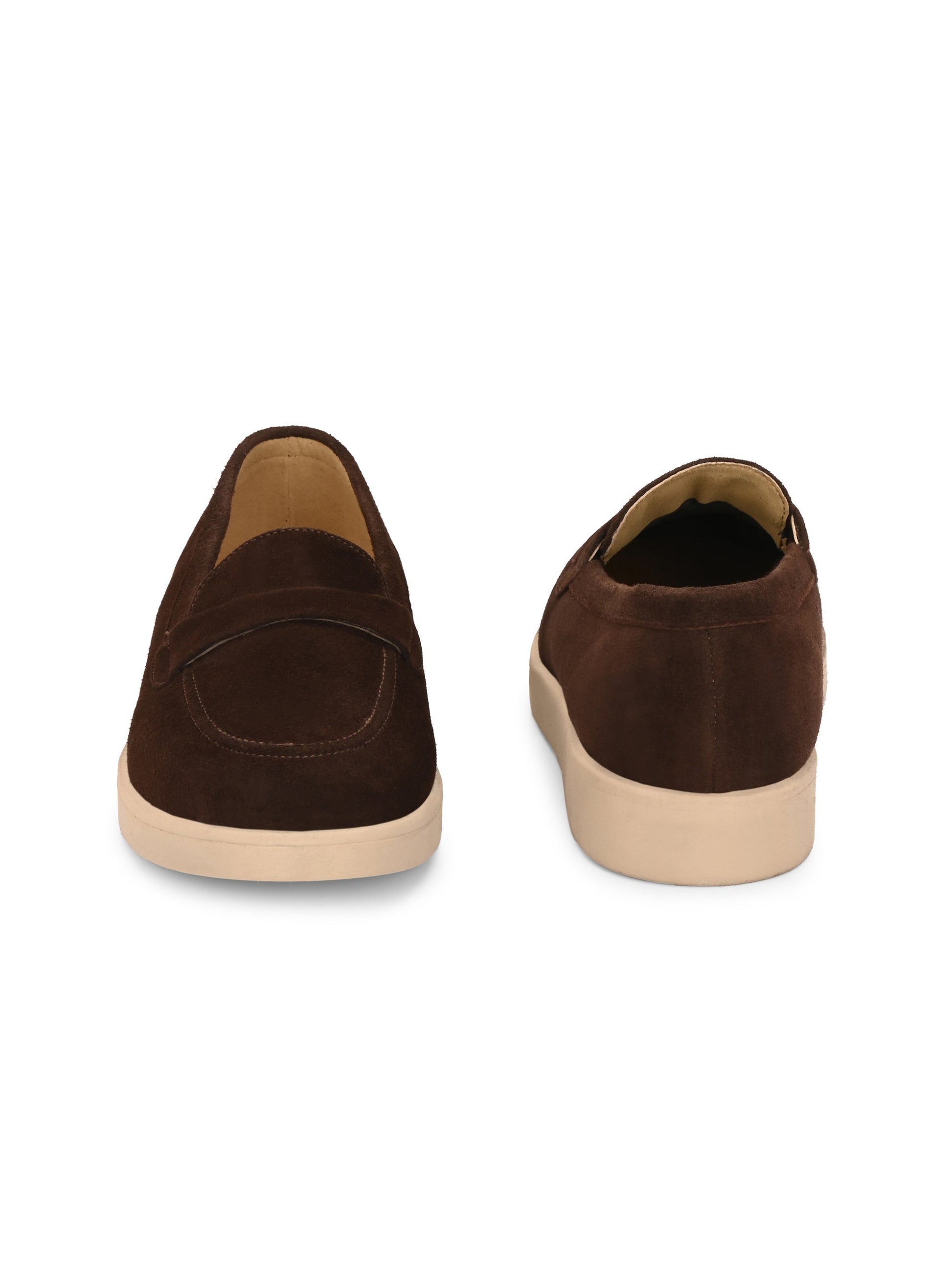Aero-Glam Suede Loafers by Lady Boss