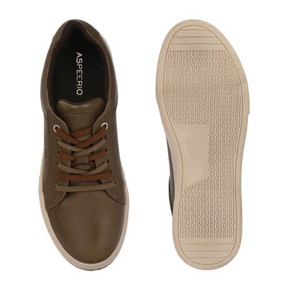 Moonwalk Lace-Up Sneakers by Aspeerio
