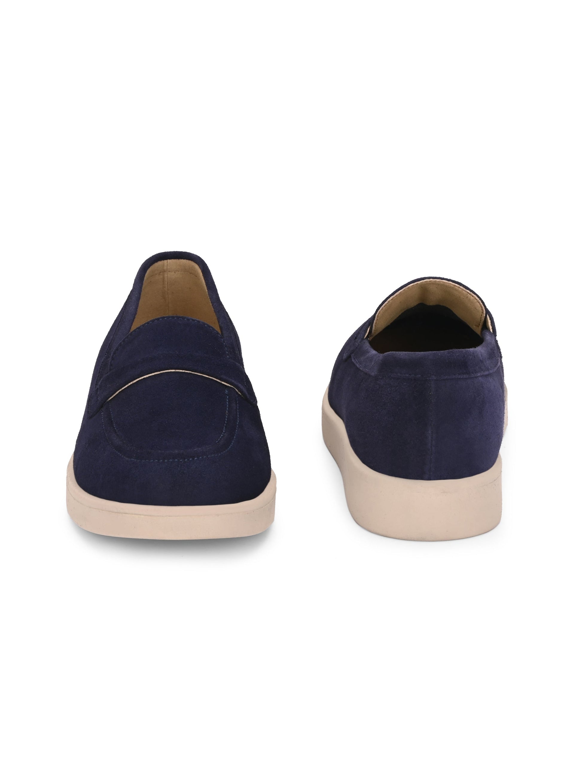 Aero-Glam Suede Loafers by Lady Boss