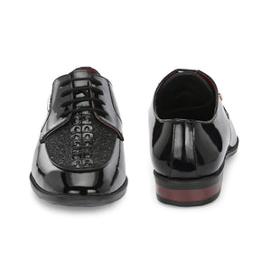 Titanium Party Lace-Ups by Aspeerio