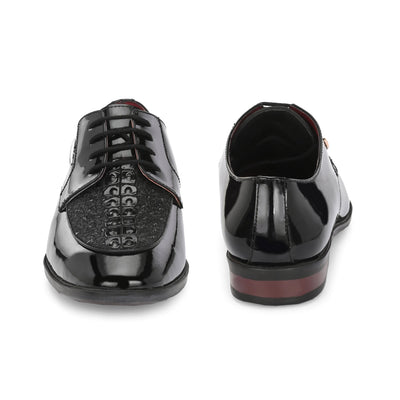 Titanium Party Lace-Ups by Aspeerio