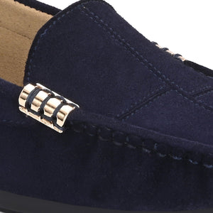 Marbella Suede Loafers by Lady Boss