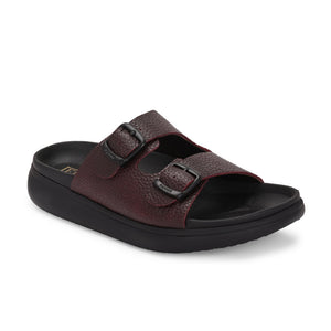 Comet Leather Slippers by Aspeerio