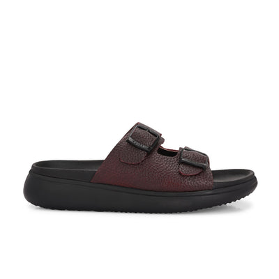 Comet Leather Slippers by Aspeerio