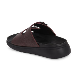 Comet Leather Slippers by Aspeerio