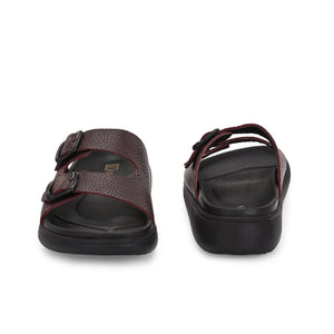 Comet Leather Slippers by Aspeerio