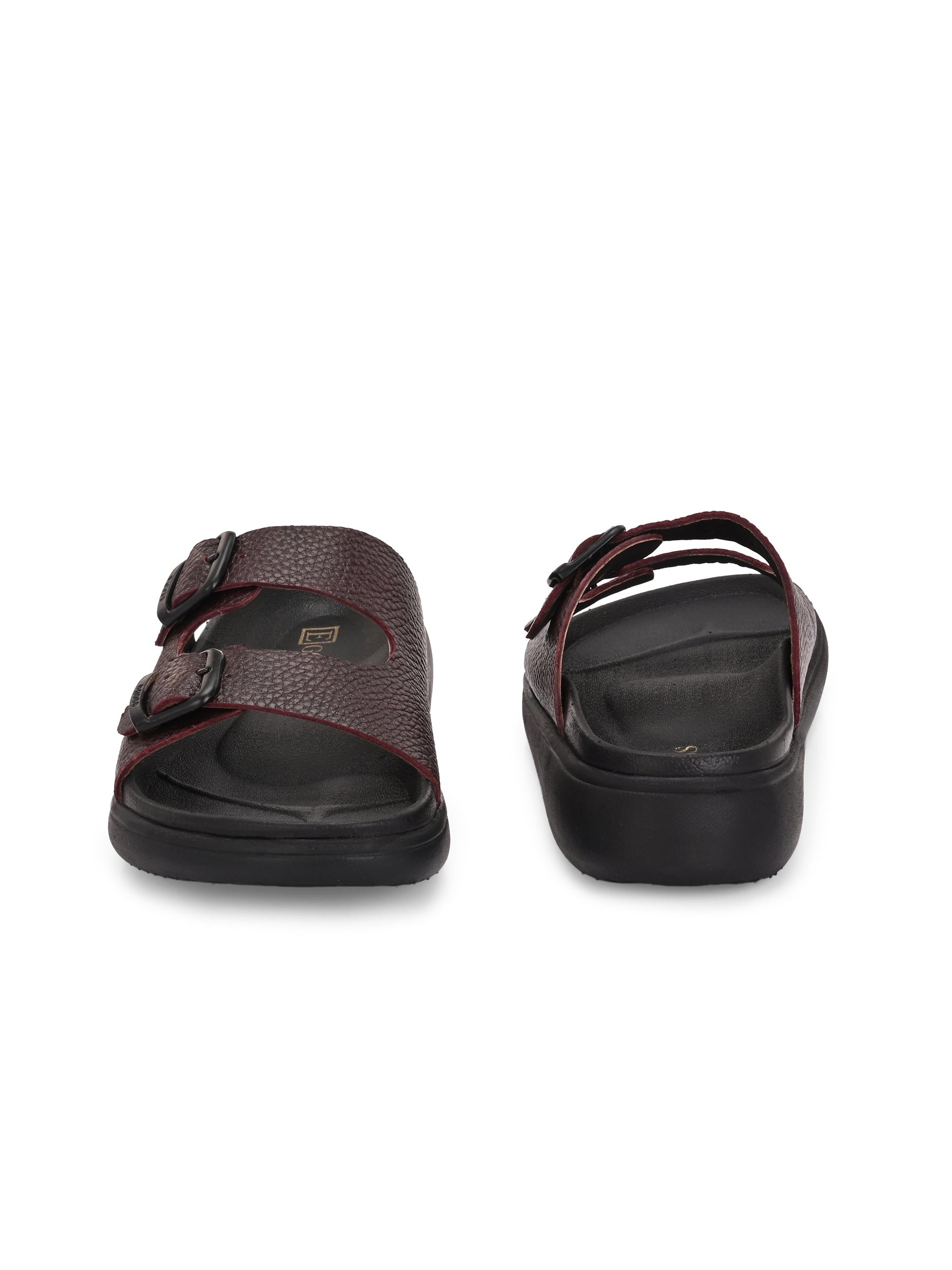 Comet Leather Slippers by Aspeerio