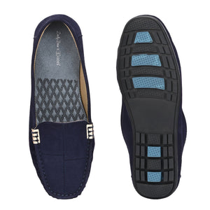 Marbella Suede Loafers by Lady Boss