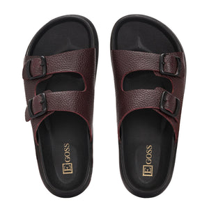 Comet Leather Slippers by Aspeerio