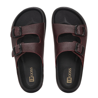 Comet Leather Slippers by Aspeerio