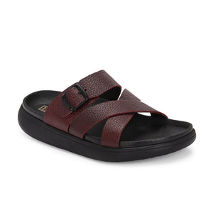 Comet Leather Slippers by Aspeerio