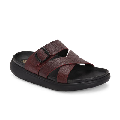 Comet Leather Slippers by Aspeerio