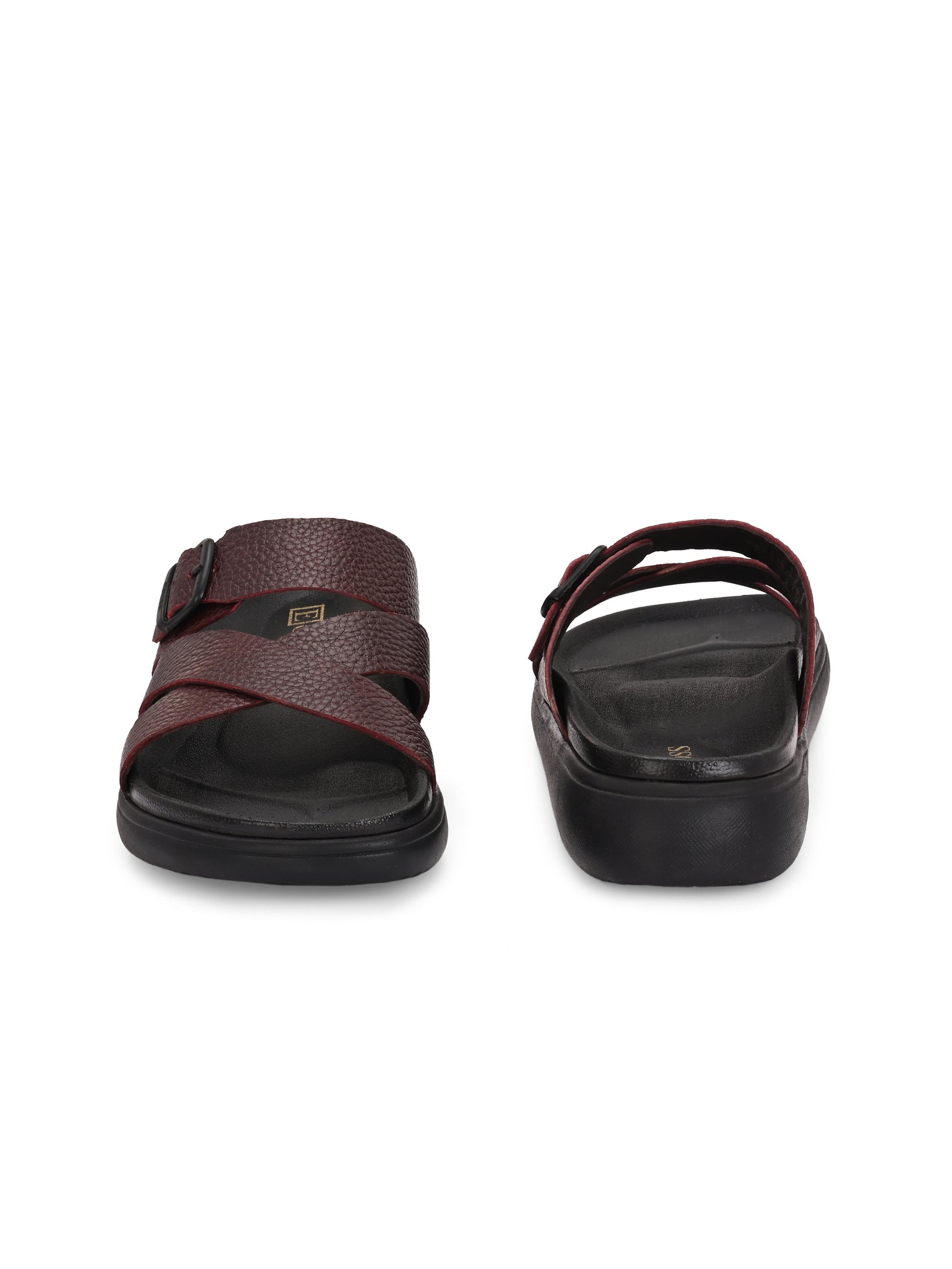 Comet Leather Slippers by Aspeerio