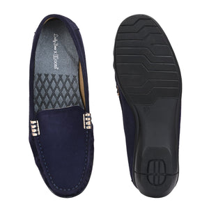 Santorini Suede Loafers by Lady Boss