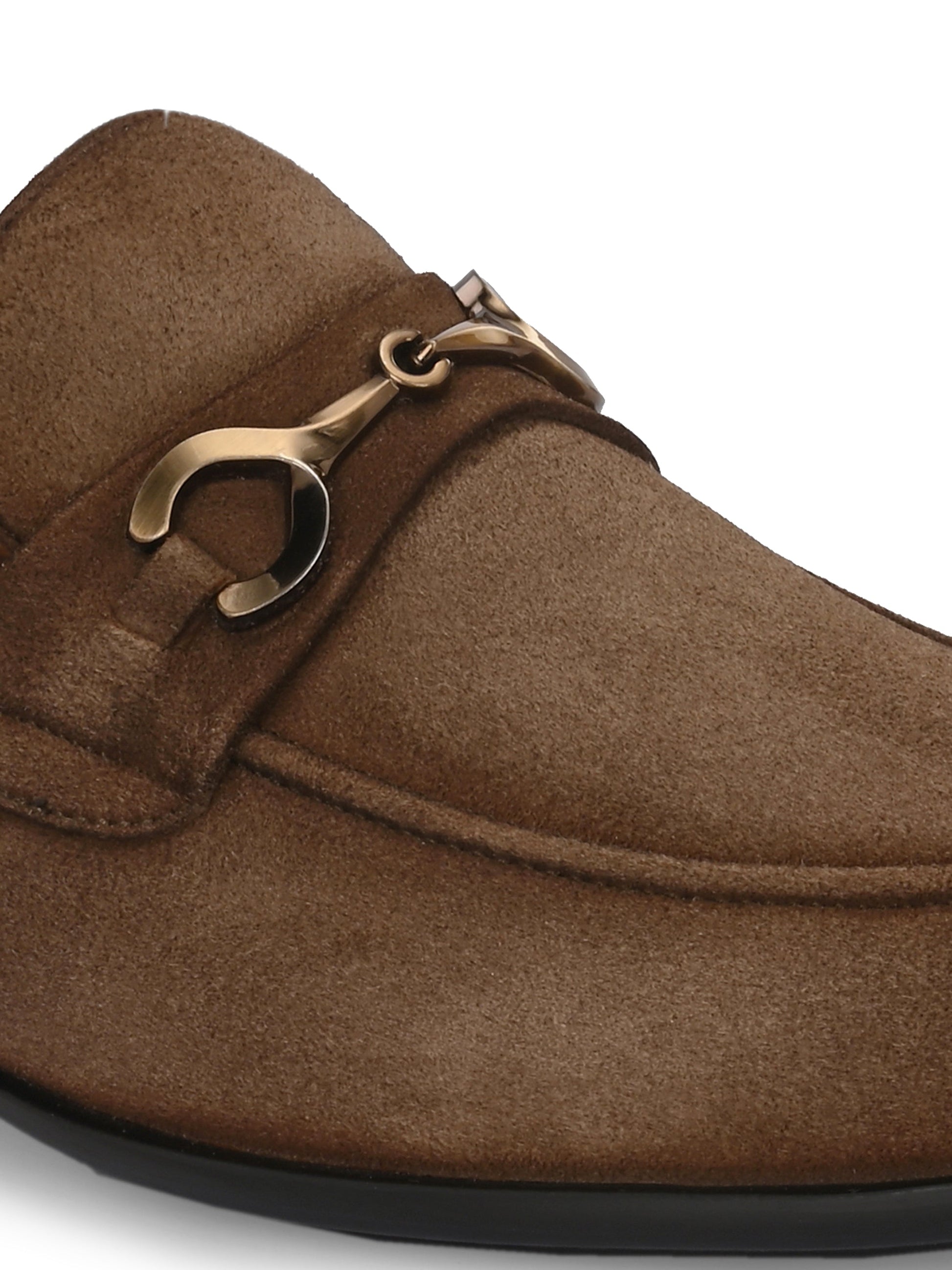 Stardust Buckled Loafers by Aspeerio