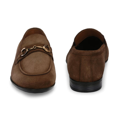 Stardust Buckled Loafers by Aspeerio