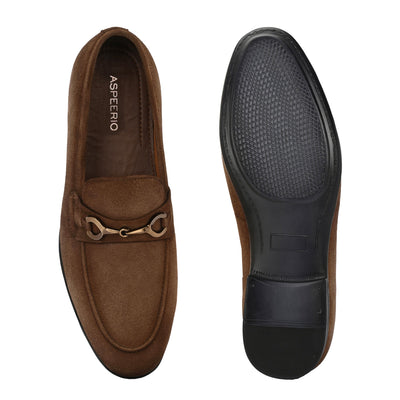 Stardust Buckled Loafers by Aspeerio