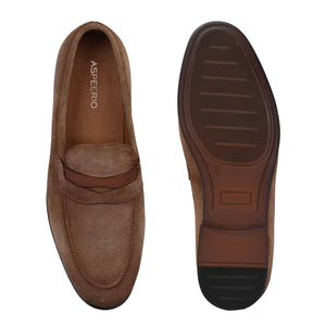 Stardust Penny Loafers by Aspeerio