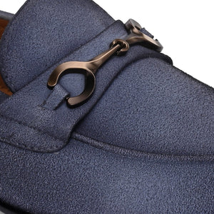 Stardust Buckled Loafers by Aspeerio